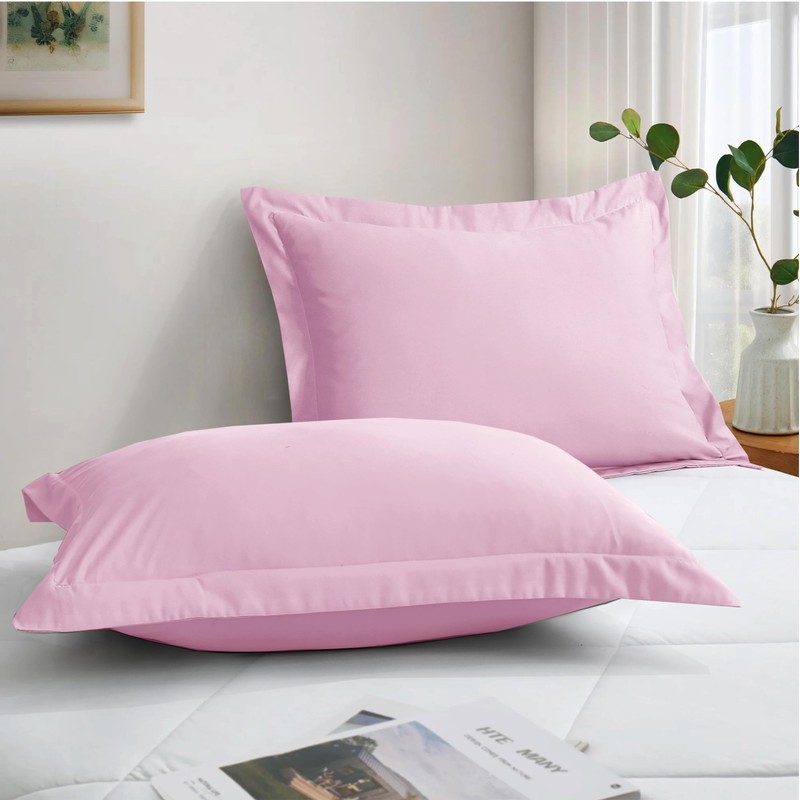 LYMA Pillow Cases Pack of 2, Breathable Housewife & Oxford