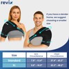 REVIX XL Triple-Layer Gel Shoulder Ice Pack for Rotator Cuff