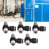 L Type Right Angle Throttle Valve Quick Fitting Convenient Elbow