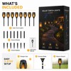 Solar Flame Torch Lights for Garden Decor – Flickering LED