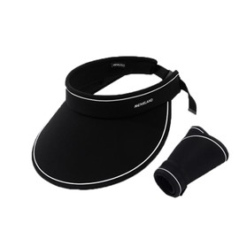 easylivegogo Women's UV Protection Hat, Sun Visor, Straw Sun Hat, Cooling Sensation, Large Brim, UPF+50, UV Protection, Small Face Effect, Size Adjustable, Sun Hat, Breathable, Stylish, Sweat