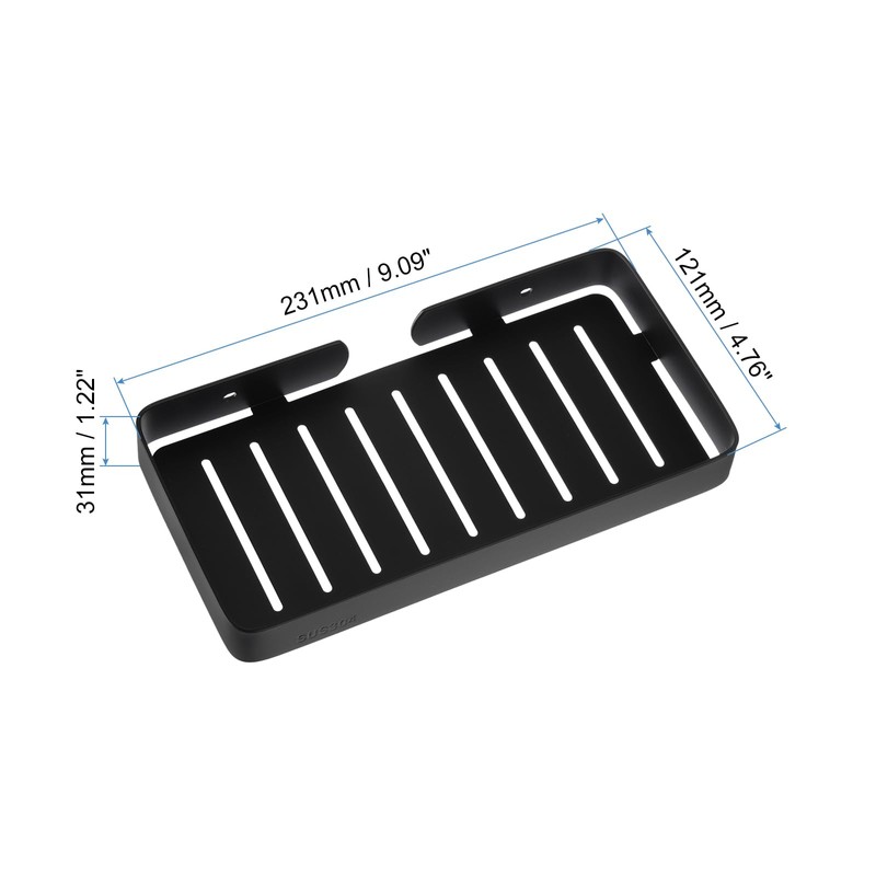 sourcing map Soap Dish Holder, 304 Stainless Steel Soap Bar,