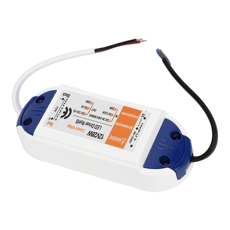 LED Power Supply 0.62A AC90‑240V to DC12V LED Power Transformer