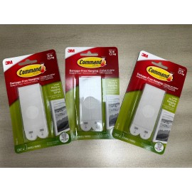 Command 3x Pack Command Picture Hanging Strips, Holds 16 lbs  (17206-ES) 4 Pairs
