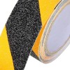 Cinta Antiderrapante Abrasivo Adhesiva Piso Seguridad 40m Amarillo Con Negro