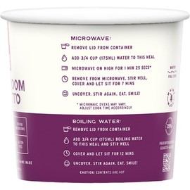 GOOD TO-GO Mushroom Risotto - Cup, 9002