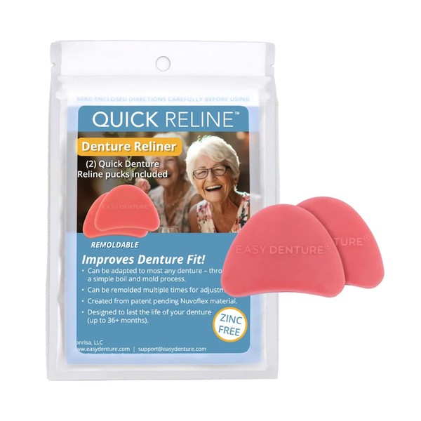 Quick Reline (Boil & Fit) Denture Reliner Kit; For Use