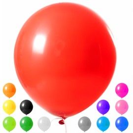 Koogel 15 PCS Large Latex Balloons, 36 Inch Big Assorted Color Balloons for Birthday Wedding Carnival Anniversary Party Decorations