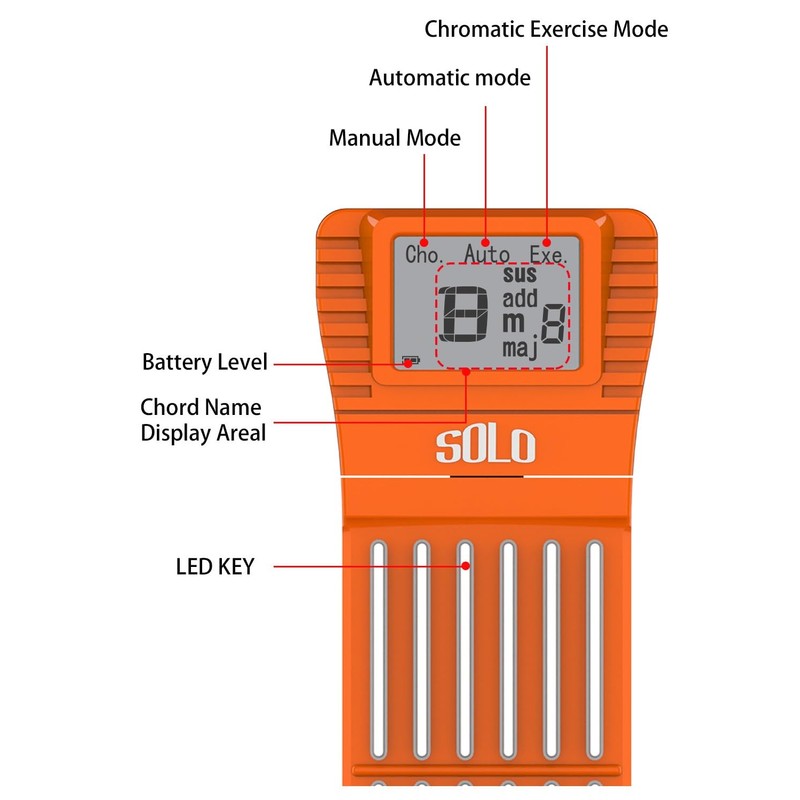 Guitar Chord Trainer Practice Tool, Guitar Assisted Tool Learning System