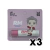 타이니탄 방탄소년단 알엠 (RM) 립밤 딸기향 x 3개 TinyTAN BTS
