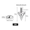 YYTCG Speaker Isolation Spikes, 316 Stainless Steel Anti-Vibration Feet for