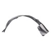 TRQ TRQ Front Left Inner Fender Liner Black Drivers Side