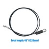 Eamonhigh 2Pcs 47.5'' 746-04230 Auger Control Cable Replacement for Troy-Bilt