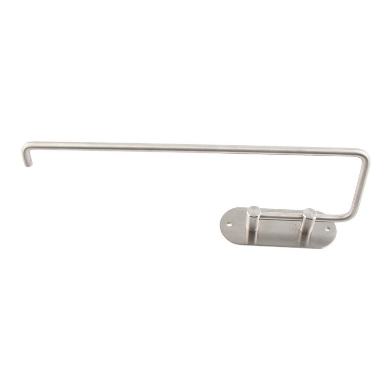 Adhesive 304 Stainless Steel Tissue Storage Rack Home Kitchen Roll