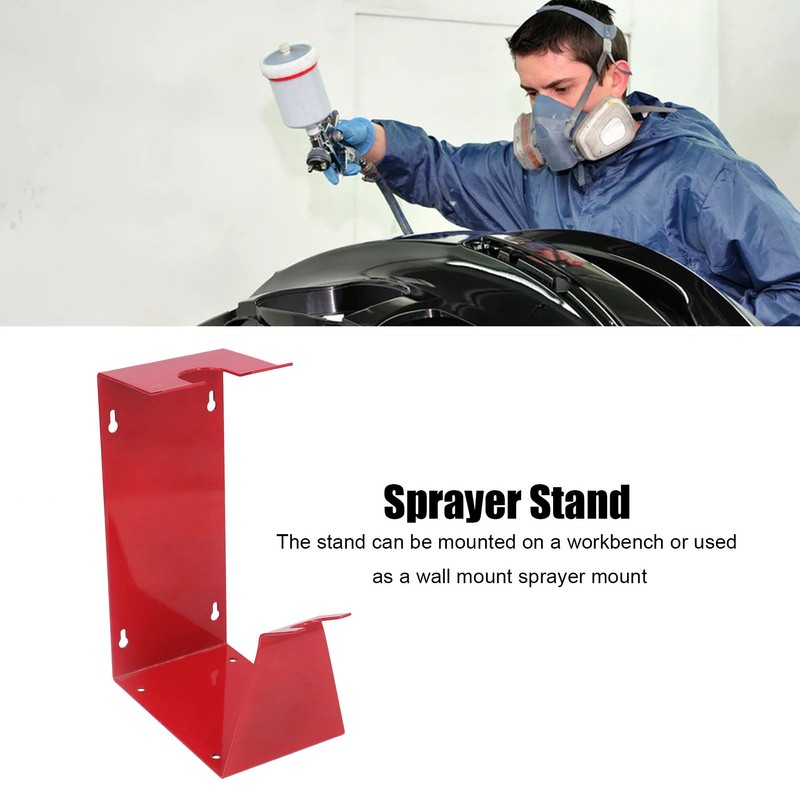 Paint Sprayer Holder Replacement Metal Steel Air Paint Spray Tool