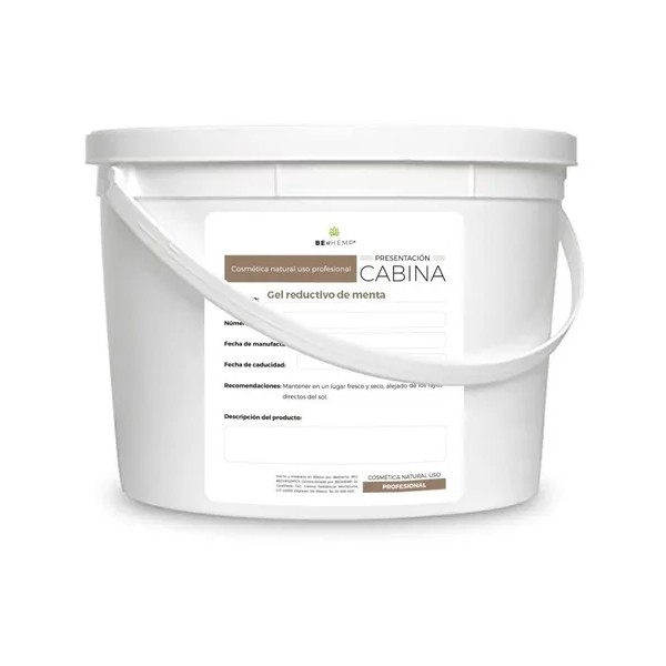 Gel Reductor y Reafirmante de Menta 1 Galón | Fórmula