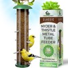 Finch Bird Feeder for Outdoors (16 Ports) Thistle & Nyjer