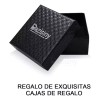 Dazisiny Cadena Oro Torsal 3/4mm Acero Inoxidable Hombre Collar 60cm