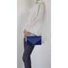 SWANKYSWANS Womens Abby Diamante Envelope Style Bag Clutch Royal Blue