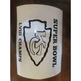 Chiefs Super Bowl LVIII Decal
