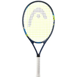 Head Speed 25 Inch Junior Tennis Racquet Bundled with Balls and Overgrips in Your Choice of Color – Optional Tennis Bag