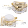 Beavorty 3pcs Leak Cream Organizer Bottle Reusable Container for Face