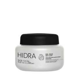 HIDRACOLOR - Gel Wash Húmedo 280 g, Cera Gel, para Cabello, Aspecto Húmedo, de Fijación Inmediata, Reconstruye e Hidrata el Cabello, Estiliza Velozmente, Ideal para Cabellos Cortos, No Grasa