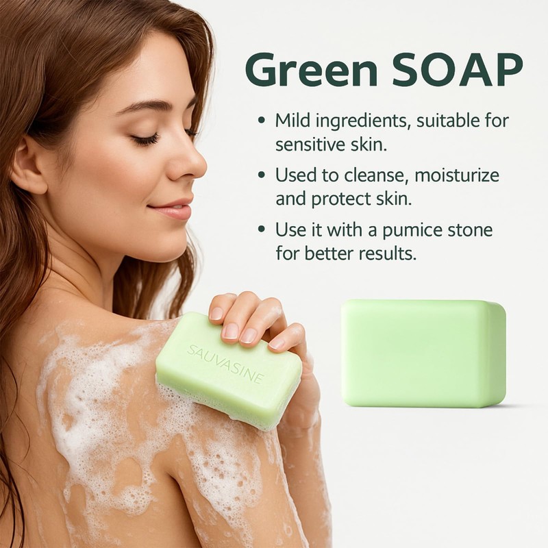 Antifungal Bar Soap, Tea Tree Oil Soap, Moisturizing & Exfoliating