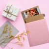 200 Packs Corrugated Cardboard Sheets, Premium 3.5x4.5 Kraft Cardboard Divider