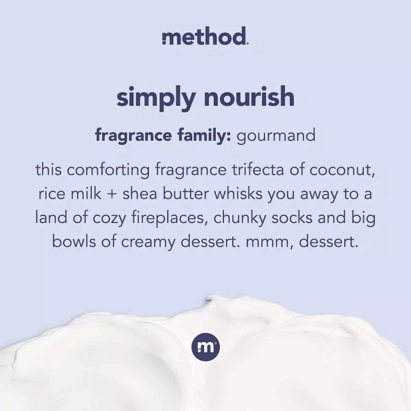 Method Body Wash, Simply Nourish, 18 oz
