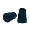 Replacement Cane Tips - Black - Size 3/4" - Fits Most 3/4" Canes - 1 Box (2 Cane Tips)