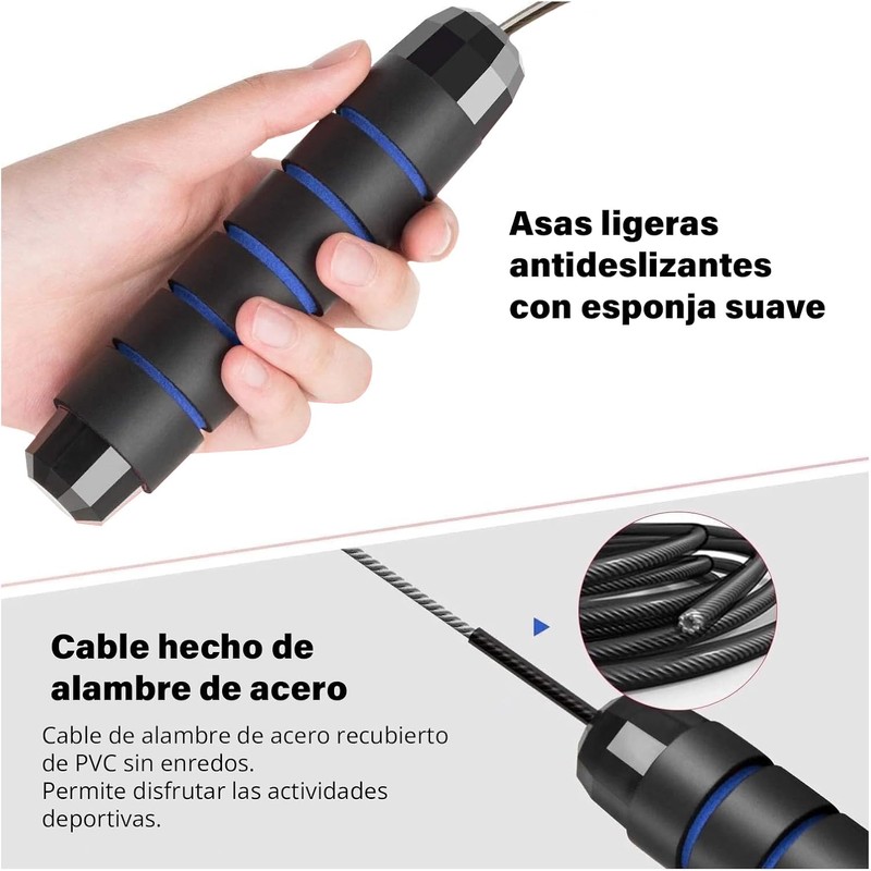 Altera Kanda Juego de Cuerdas para Saltar 2.8 m –