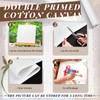 Kinlop Double Primed Cotton Canvas White Canvas Roll for Oil