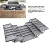 Multi Tier Drawer Organizer, Foldable Expandable Desk Storage Organizer Tray