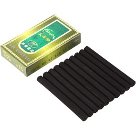 Palos de Moxa, Palitos de Rollo de Moxa, Rollos de Moxa Rollos de Moxa sin Humo Rollos de Moxa para Moxibustión 10 Piezas Una Caja Palo de Moxa sin Humo