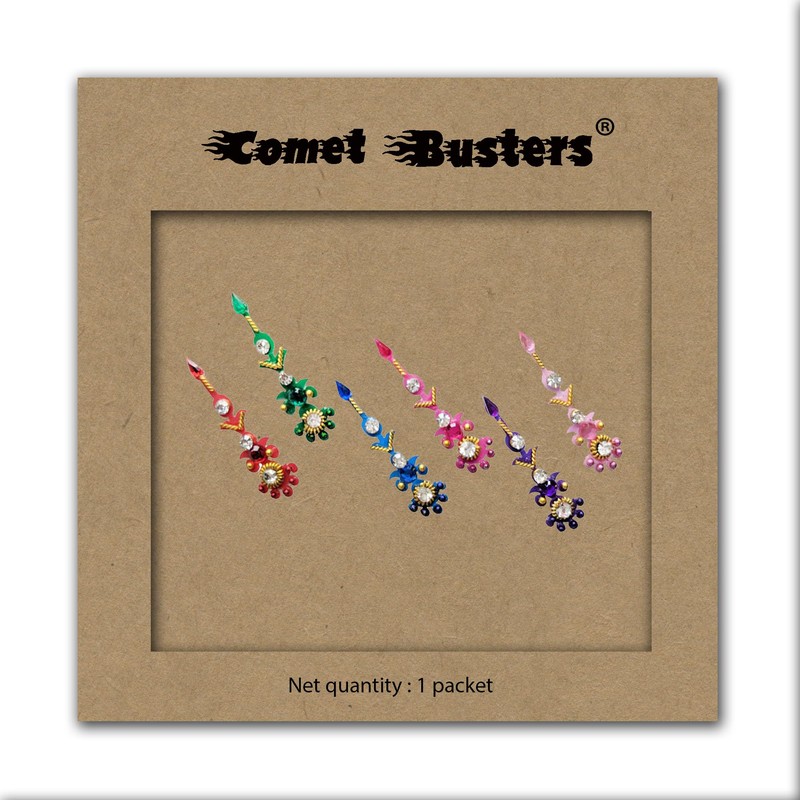 Comet Busters Designer Long Stone Bindi