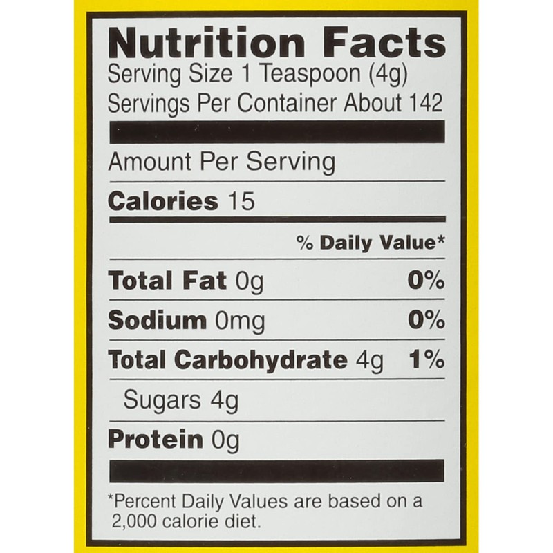 Domino® Granulated Sugar, 20 oz Canister, Sugar Container (Pack of