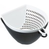 Akebono MZ-3532 Colander Bowl Set with Lid, Medium, Made in