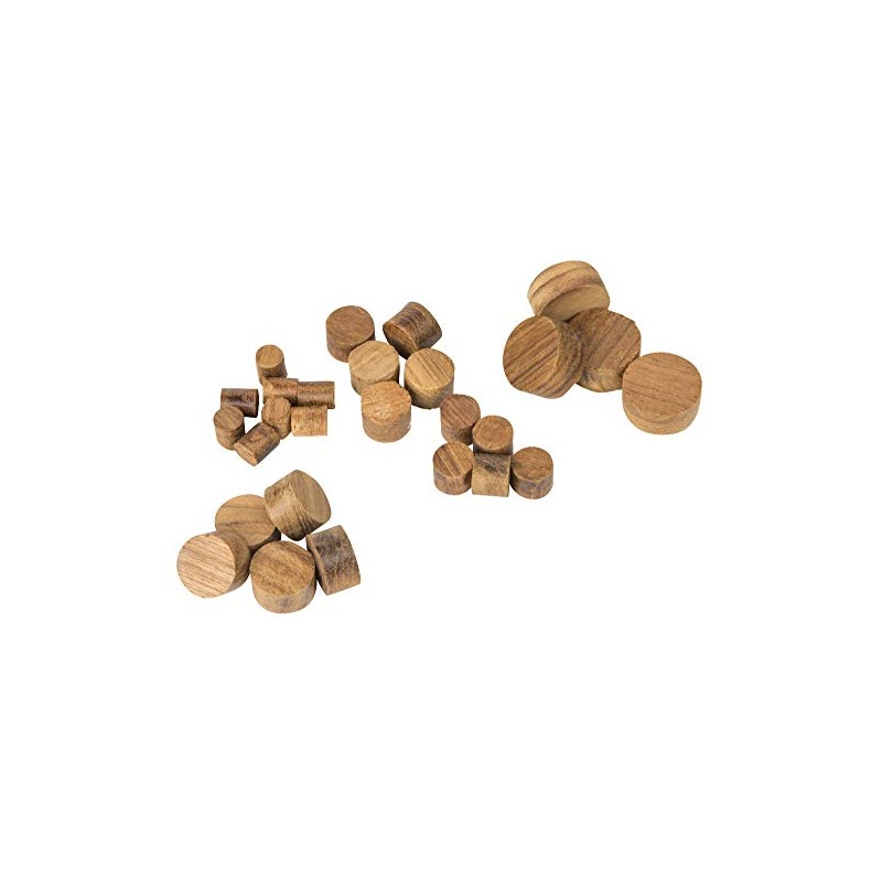 Whitecap Teak Whitecap 60151-20 Teak Plugs - 3/8", Pack of