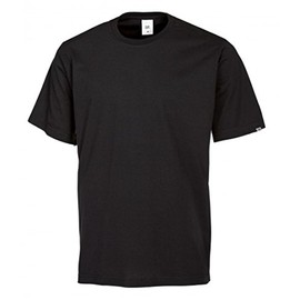 BP 1621-171-32-XL Unisex T-Shirt, 1/2 Sleeves, Round Neck, Length 70 cm, 180.00 g/m² Fabric Blend, Black, XL