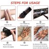 24 Sheets Henna Tattoo Stencils Kit for Hand, Indian Arabic