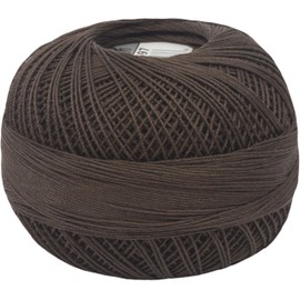Handy Hands Lizbeth Premium Cotton Thread, Size 40, Fudge Dark