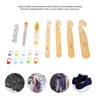 Large Crochet Hooks Plastic Weaving Knitting Crochet Hook Tools for