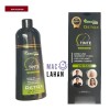 Shampoo Para Canas Con Tinte Para Cabello Color Negro 2