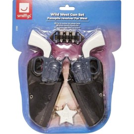 Unbranded Men's Wild West Gun Set Costume  Accessory