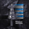 SHARPTOOL 1/4 to 1-1/8 Inches M2 HSS Step Drill Bit,