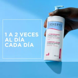 Loción Nutritiva Dexeryl Crema Hidratante Corporal para Piel Seca a Muy Seca Crema em Locion de Textura Ligera para Hidratación Diária Rostro y Cuerpo