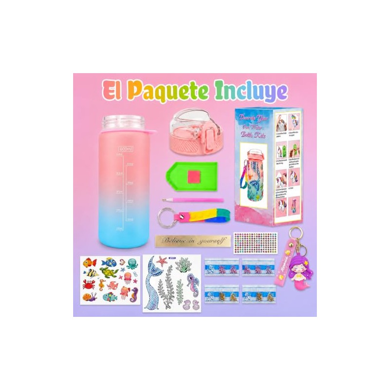 VOURTM Kit de Manualidades para Niña con Sirenas para Niñas