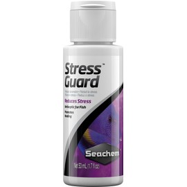 Seachem StressGuard Slime Coat Protection - Stress and Toxic Ammonia Reducer 50 ml / 1.7 oz,White