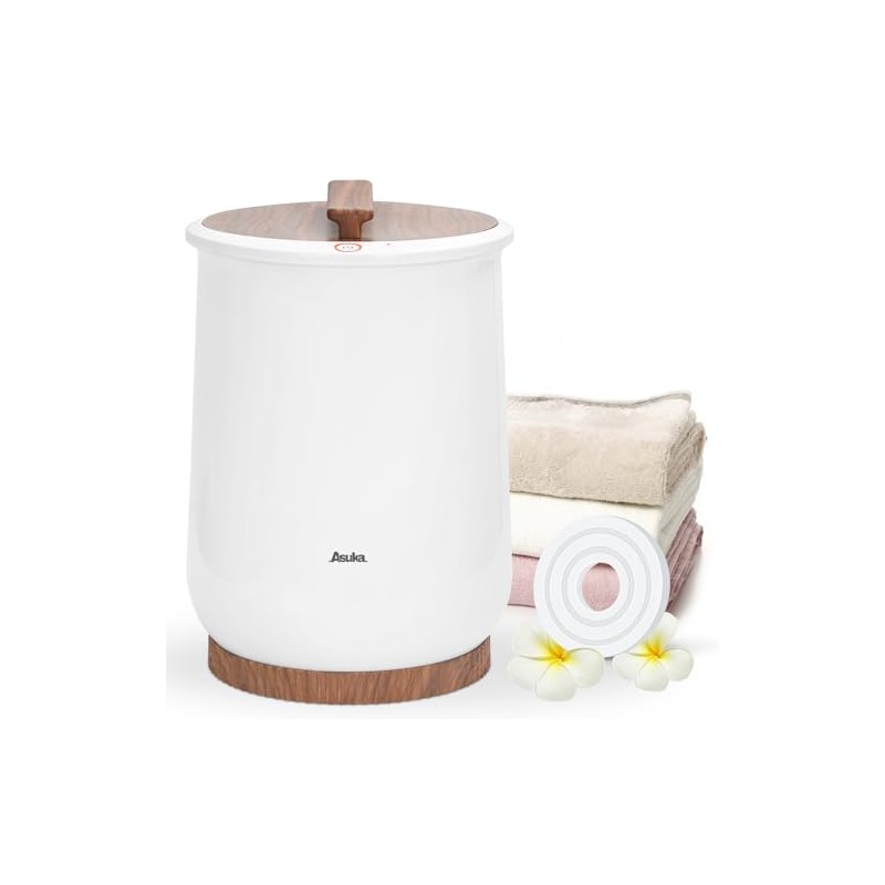 Asuka Towel Warmer for Bathroom, Large Towel Warmer Bucket, Easy